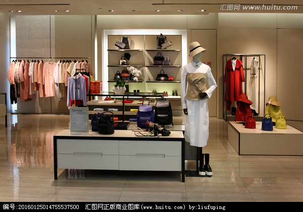 服装商场 服装城 服装店 衣服,服饰鞋帽,生活百科,摄影,汇图网www.huitu.com